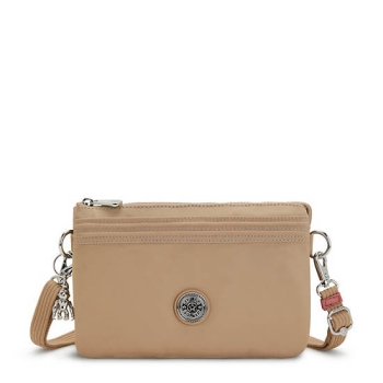 Kipling Riri Crossbody Bags Beige | AU6473ZPJ