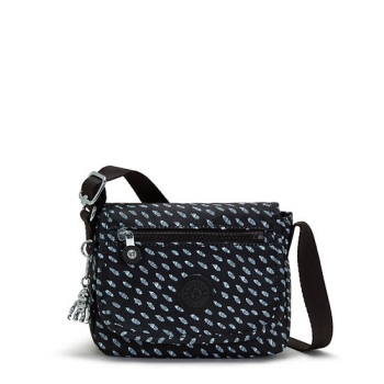 Kipling Sabian Printed Crossbody Mini Bags Blue | AU7436BDM