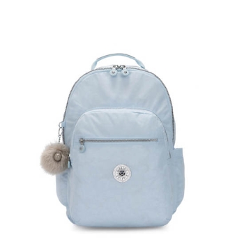 Kipling Seoul Large 15" Laptop Backpacks Blue | AU2401IVY