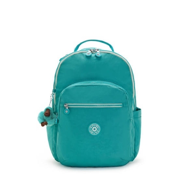 Kipling Seoul Large 15" Laptop Backpacks Mint | AU7836VXI