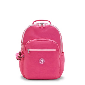 Kipling Seoul Large 15" Laptop Backpacks Pink | AU9657CWM