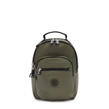 Kipling Seoul Small Classic Tablet Backpacks Green | AU4385YLA