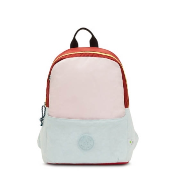 Kipling Sonnie 15" Laptop Backpacks Pink Grey | AU0296ACV