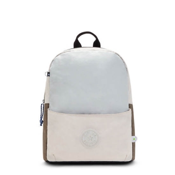 Kipling Sonnie 15" Laptop Backpacks Silver Grey | AU3264BDW