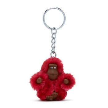 Kipling Sven Extra Small Monkey Keychains Red Pink | AU1542JPH