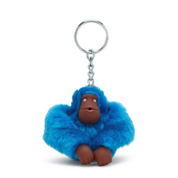 Kipling Sven Monkey Keychains Navy Blue | AU5614AQJ