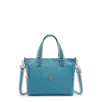 Kipling Venla Tote Bags Turquoise | AU9427DAE