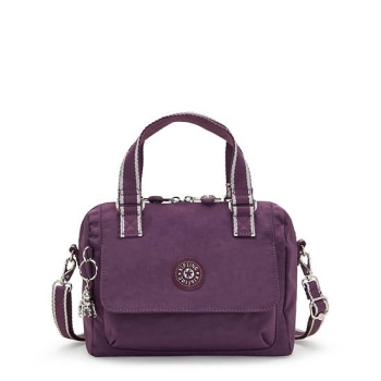 Kipling Zeva Handbags Purple | AU8936EVN