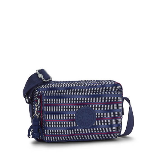 Kipling Abanu Printed Crossbody Bags Blue | AU7964PQH