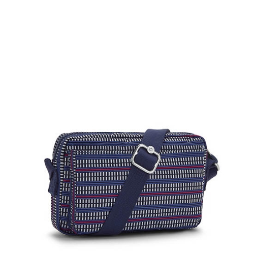 Kipling Abanu Printed Crossbody Bags Blue | AU7964PQH