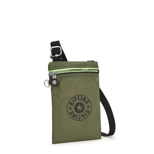 Kipling Afia Lite Mini Crossbody Bags Olive | AU4986TSP