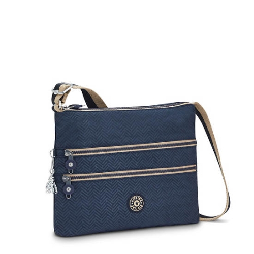 Kipling Alvar Crossbody Bags Blue | AU5089HNO