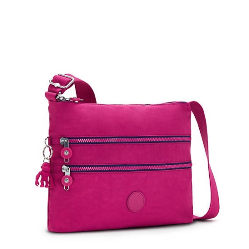 Kipling Alvar Crossbody Bags Pink Fuchsia | AU8149DTF