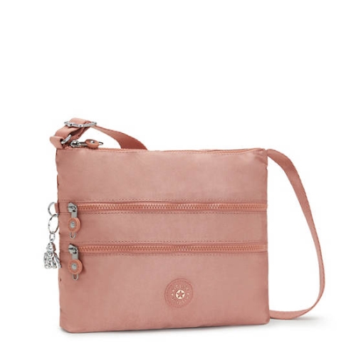 Kipling Alvar Crossbody Bags Rose | AU9342AOW