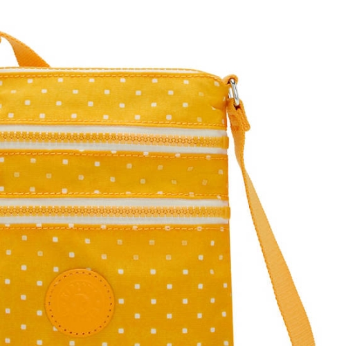 Kipling Alvar Extra Small Printed Mini Bags Yellow | AU0957VGL