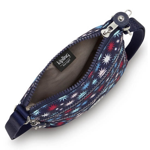 Kipling Alvar Extra Small Printed Mini Bags Blue | AU9847YKJ