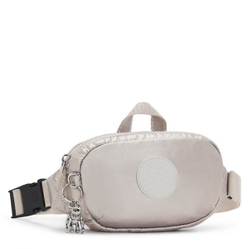 Kipling Alys Metallic Waist Bags Beige | AU6573KIP