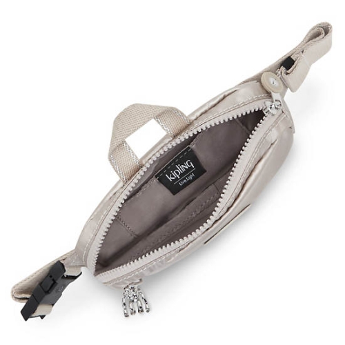 Kipling Alys Metallic Waist Bags Beige | AU6573KIP