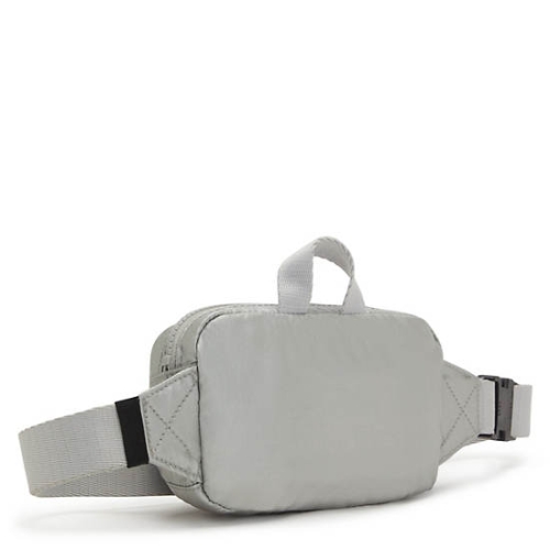 Kipling Alys Metallic Waist Bags Silver | AU2708EGL