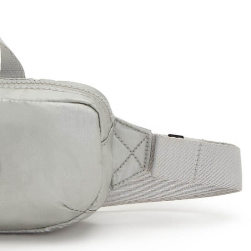 Kipling Alys Metallic Waist Bags Silver | AU2708EGL