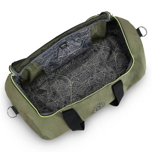 Kipling Argus Medium Duffle Bags Olive | AU8091GWQ