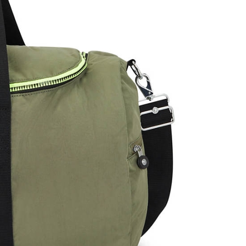 Kipling Argus Medium Duffle Bags Olive | AU8091GWQ