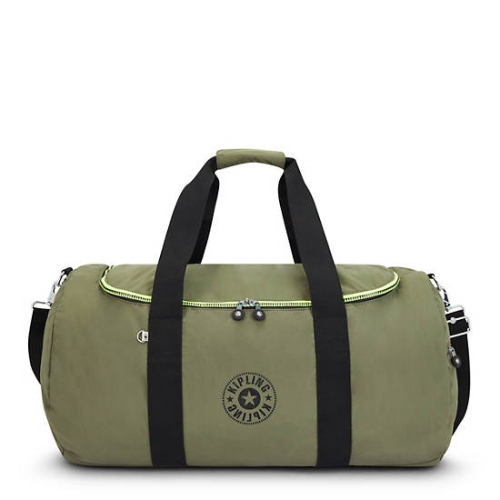 Kipling Argus Medium Duffle Bags Olive | AU8091GWQ