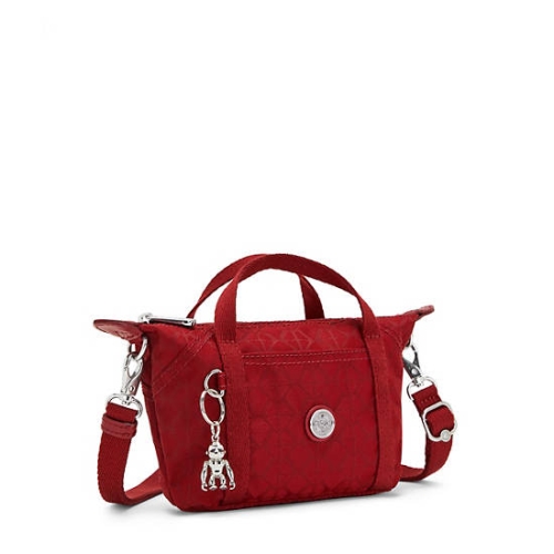 Kipling Art Compact Crossbody Bags Red | AU5327QRT