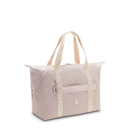 Kipling Art Medium Classic Tote Bags Pink | AU9304VIT