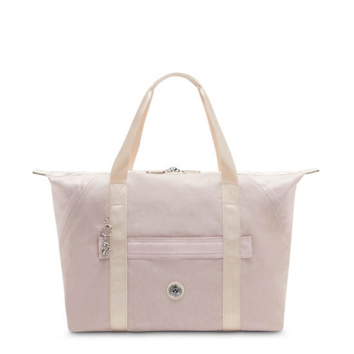 Kipling Art Medium Classic Tote Bags Pink | AU9304VIT