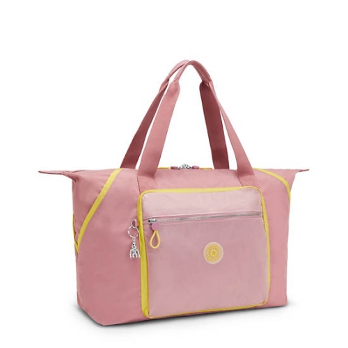 Kipling Art Medium Tote Bag Handbags Pink | AU9832EUR