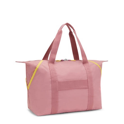 Kipling Art Medium Tote Bag Handbags Pink | AU9832EUR