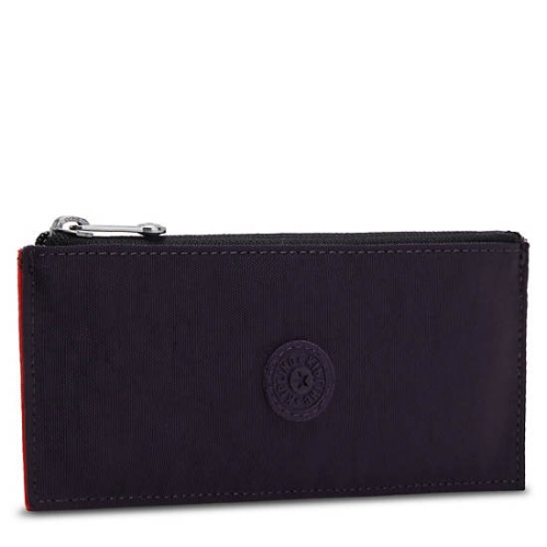 Kipling Brion Wallets Blue Red Silver | AU4572WAT