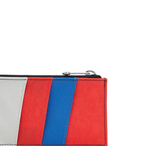 Kipling Brion Wallets Blue Red Silver | AU4572WAT