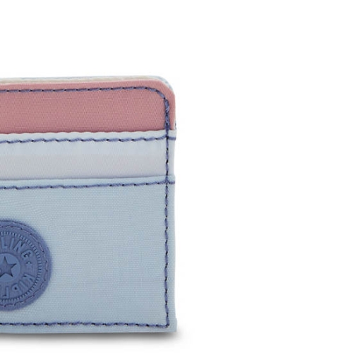 Kipling Cardy Classic Card Holder Pouches Blue Pink | AU3627ALH