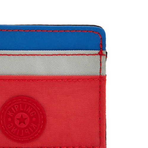 Kipling Cardy Wallets Blue Red | AU8201VSM