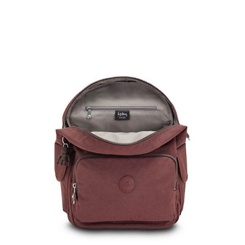 Kipling City Pack Backpacks Burgundy | AU3984WOM