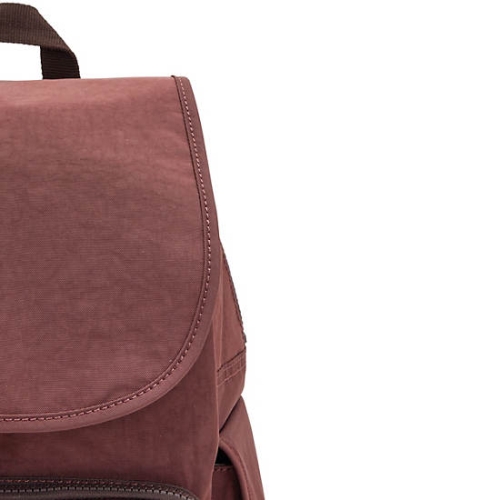 Kipling City Pack Backpacks Burgundy | AU8637DAM