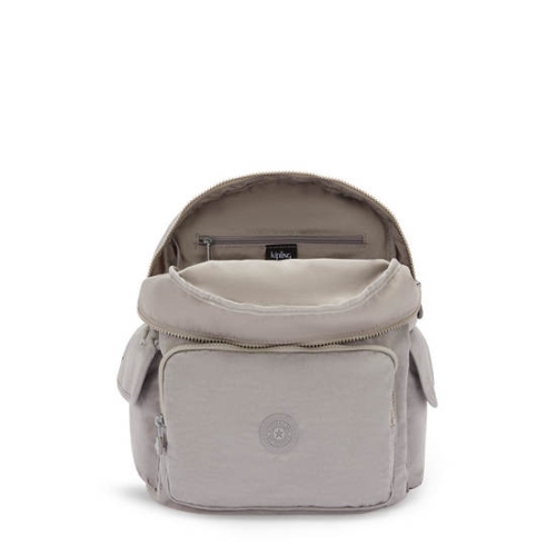 Kipling City Pack Backpacks Grey | AU5897MDR