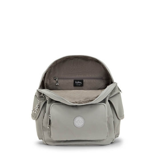 Kipling City Pack Small Classic Backpacks Grey | AU9706NOJ