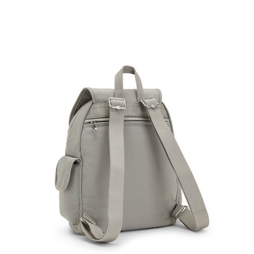 Kipling City Pack Small Classic Backpacks Grey | AU9706NOJ