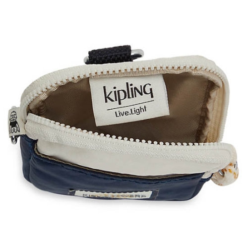 Kipling Clark Neck Pouch Handbags Beige Blue | AU0726DKN