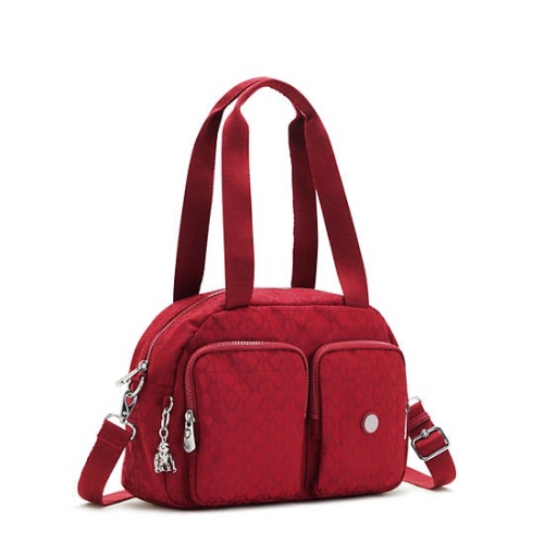 Kipling Cool Defea Iconic Shoulder Bags Red | AU7843SHK