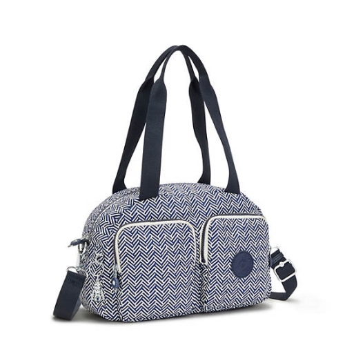 Kipling Cool Defea Printed Shoulder Bags Grey | AU1275ZKO