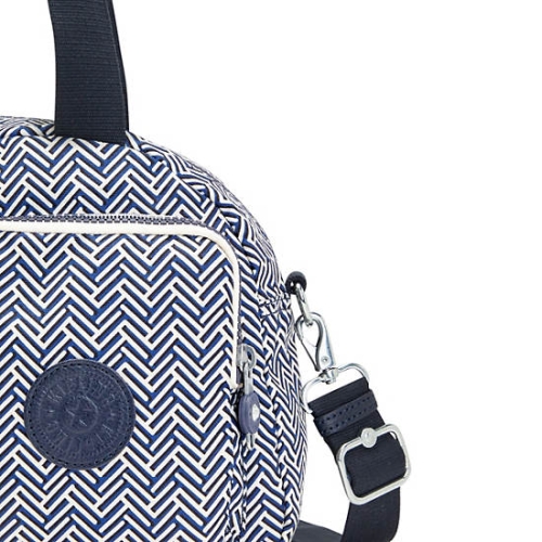 Kipling Cool Defea Printed Shoulder Bags Grey | AU1275ZKO