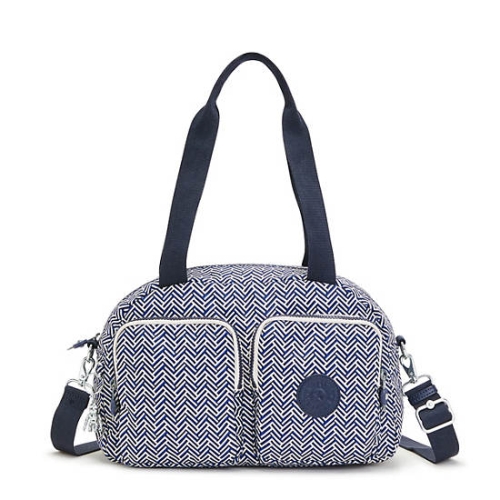 Kipling Cool Defea Printed Shoulder Bags Grey | AU1275ZKO