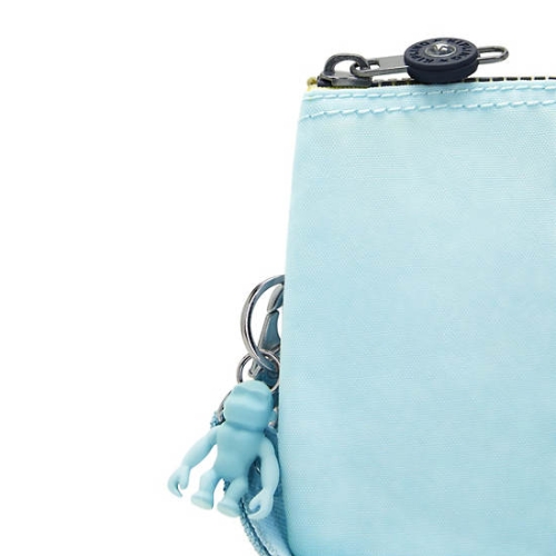 Kipling Creativity Extra Large Fashion Wristlet Handbags Blue | AU4853UXQ