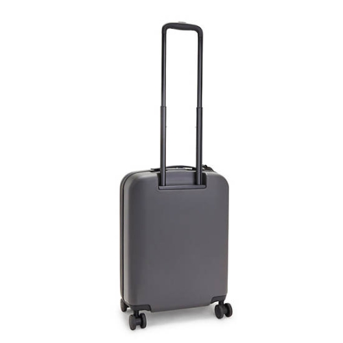 Kipling Curiosity Small 4 Wheeled Rolling Suitcases Grey | AU6517PFC