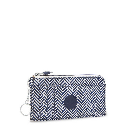 Kipling Dafni Printed Wallets Blue | AU7430GXY