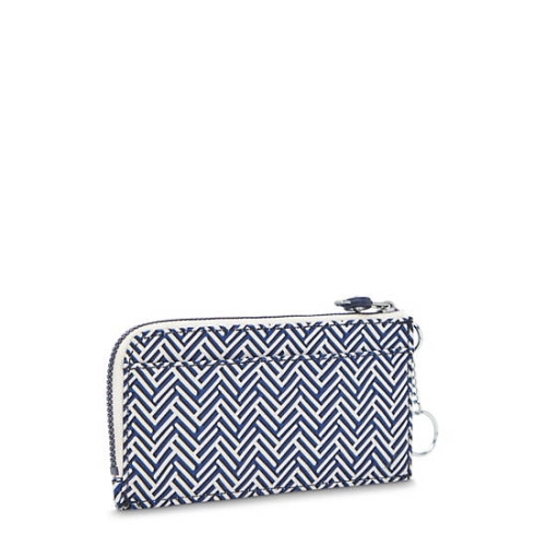 Kipling Dafni Printed Wallets Blue | AU7430GXY